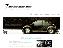 Tablet Screenshot of 7-carwash.com